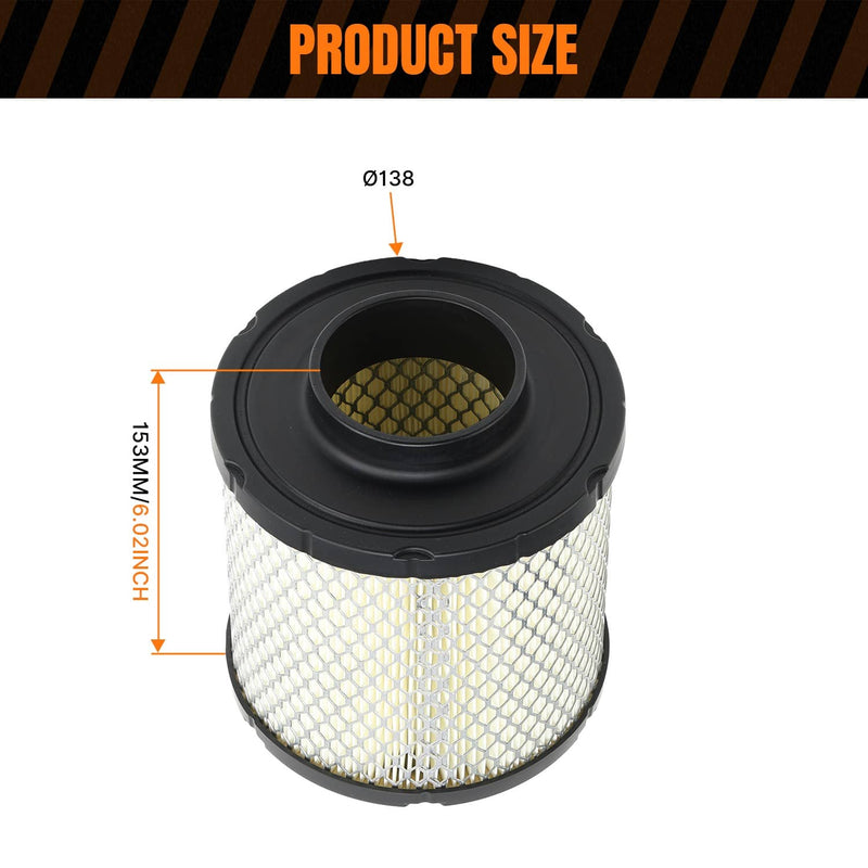 2X Air Filter for 2018-2022 Polaris Ranger 500 2014-2022 Ranger 570 7082037