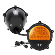 DURAFORCE 12422957 LED Front Amber Turn Signal Parking Lights for Humvee M35 M998 2PCS