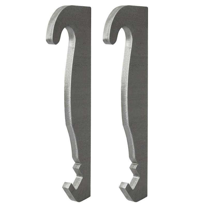 2pcs Steel Quick Attach Bracket 1-1/2" for Cat Fusion Coupler Loader Mounts