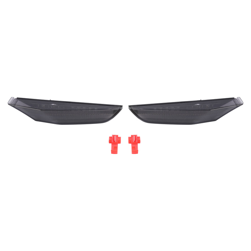 LED Side Marker Lights Left Right Smoke for Infiniti G35 Sedan 2001-2006 2PCS