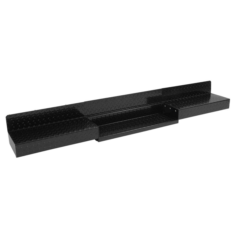 DURAFORCE Rear Step Bumper 83" Black Universal Screw-On for Enclosed Utility Body