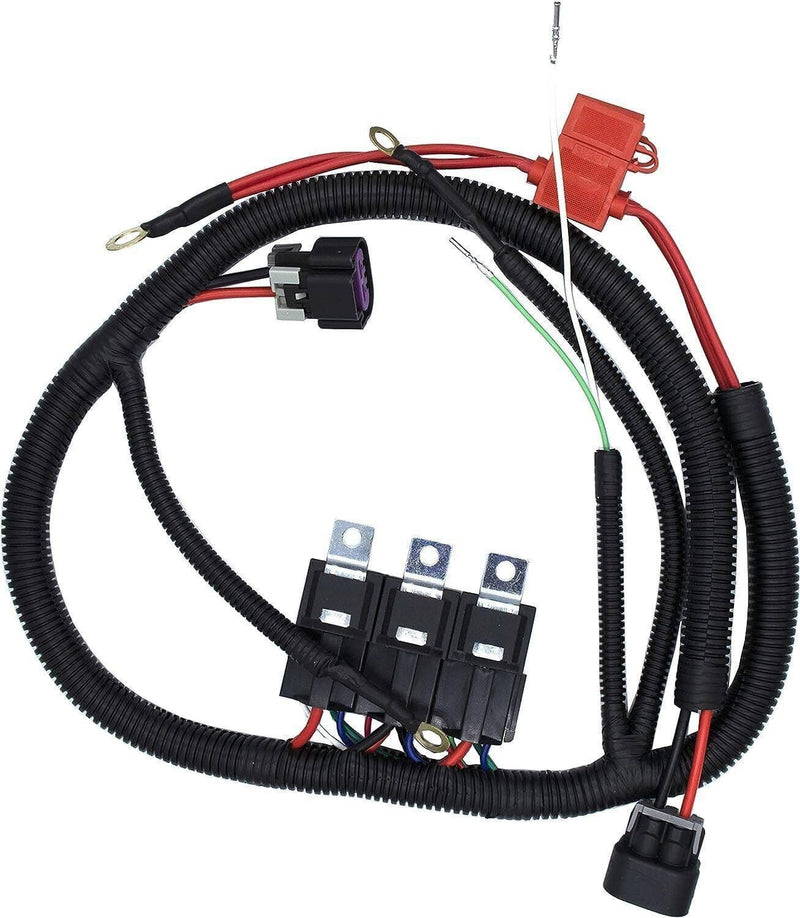 Electric Dual Fan Upgrade Wiring Harness Kit for Chevy GM 1999-2006 ECU Control