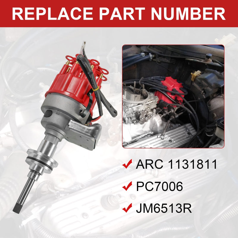 HEI Distributor Small Block for Dodge Chrysler 318 340 360 Electronic