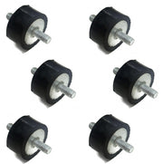 DURAFORCE FenderDeck RubberIsolator Mounts for John Deere M76270 Lawn Garden Tractor 6 Pcs