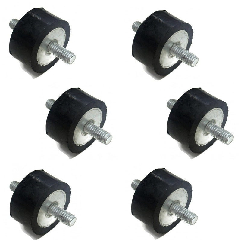 DURAFORCE FenderDeck RubberIsolator Mounts for John Deere M76270 Lawn Garden Tractor 6 Pcs