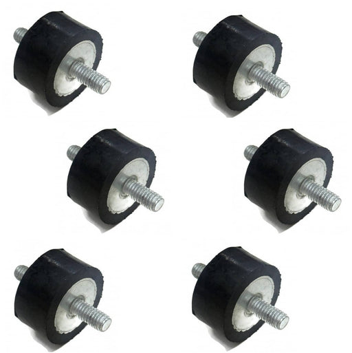 DURAFORCE FenderDeck RubberIsolator Mounts for John Deere M76270 Lawn Garden Tractor 6 Pcs