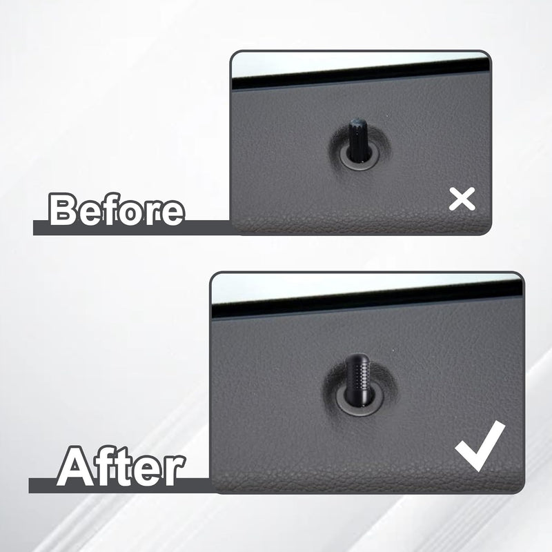 Door Lock Rod Knob Door Locking Pin Pull for Honda Accord 2003-2007 Pack of 2