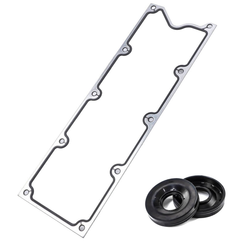 Valley Pan Gasket Seal Plate Kit LS1 LS2 5.3 6.0L for LS Gen Knock Sensor