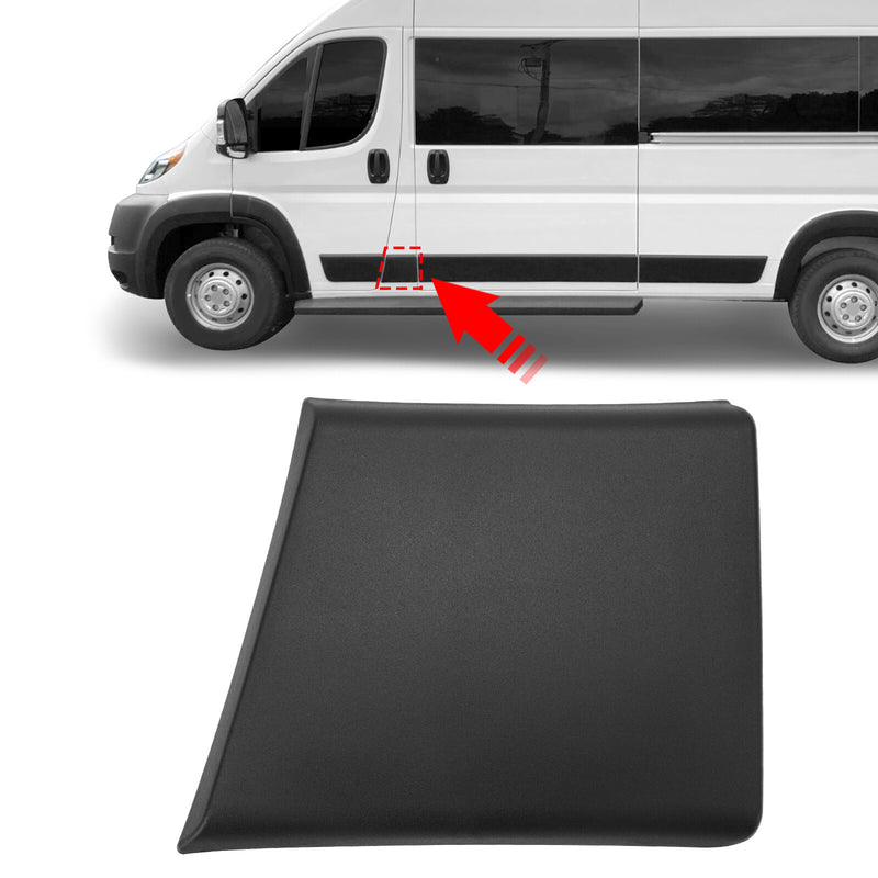 B Pillar Trim Front Door Molding Cover Left for Dodge Ram ProMaster 2019-22