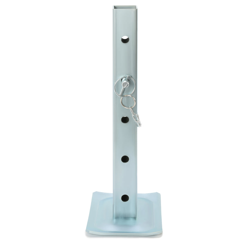 8000LBS Square Jack Drop Leg Stand for 2" Square Tube 5 Mounting Holes