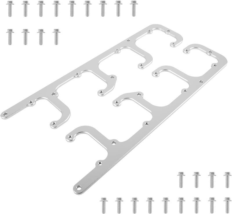 5.3L LS Square Coil Brackets Valve Cover for D581 D514A D510C 12558693 LSX Swap