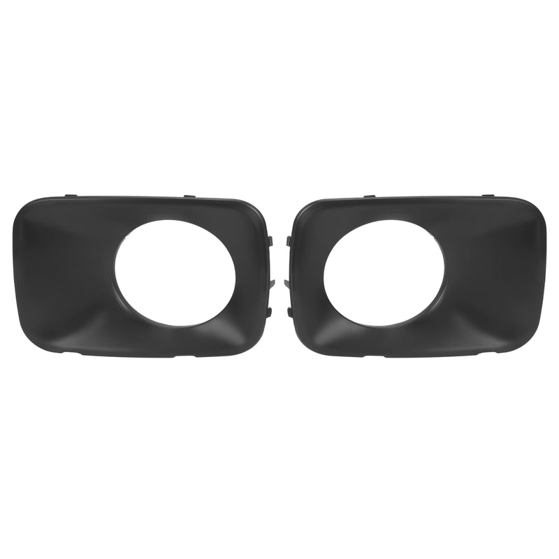 Fog Light Trim Cover for Honda Pilot 2009 2010 2011 Black Driver & Passenger