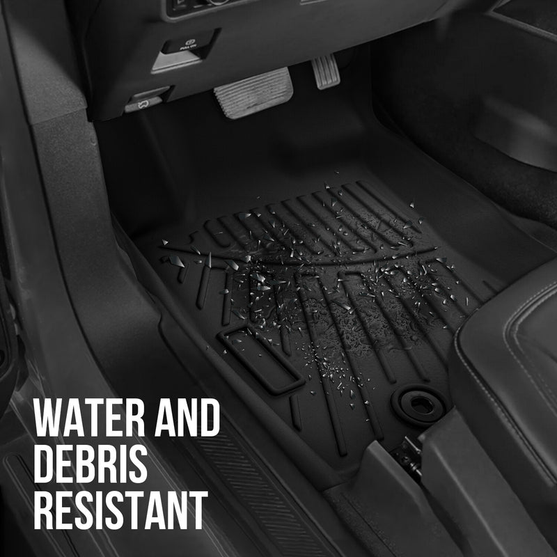 All Weather Floor Mats Liners 1st and 2nd Row for Subaru Crosstrek 2024-2025