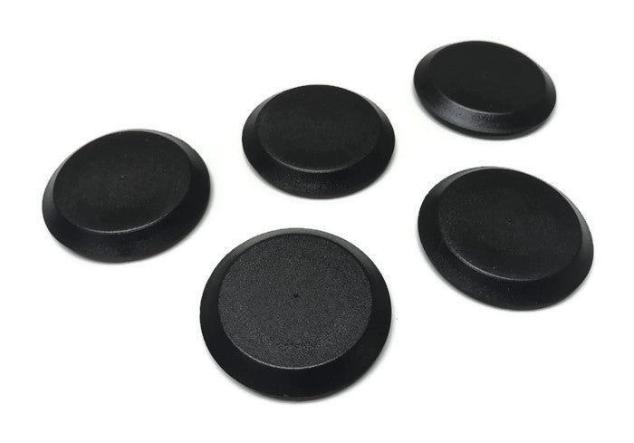 DURAFORCE Flush Mount Hole Plug 1 1/4 Inch Black Plastic Sheet Metal Auto Body Panel 5