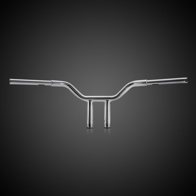 10" MX-T Bars Handlebar Chrome for Harley Softail FLS Sportster Dyna Low Rider