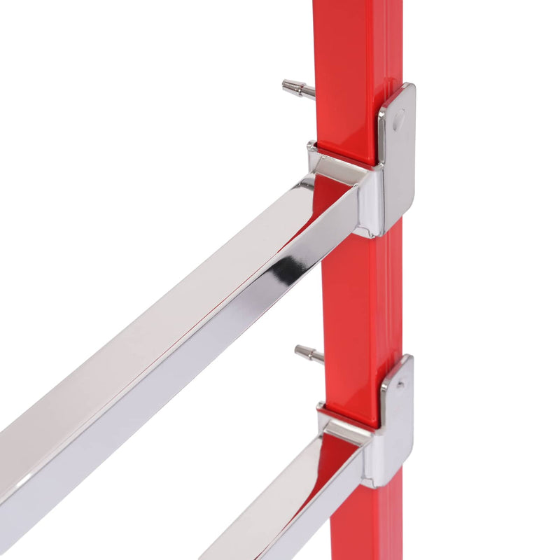DURAFORCE Auto Body Bumper Storage Rack Stand Wall Mount Removable Arms for Painting