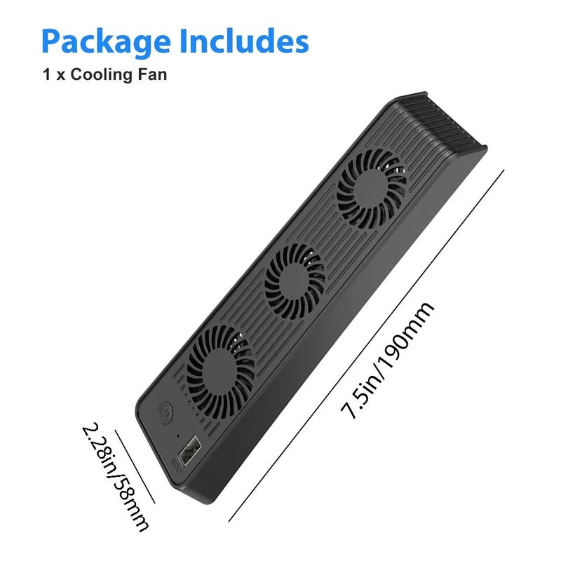 External Cooling Fan Cooler for PS5 PlayStation 5 Host Console Game Accessories