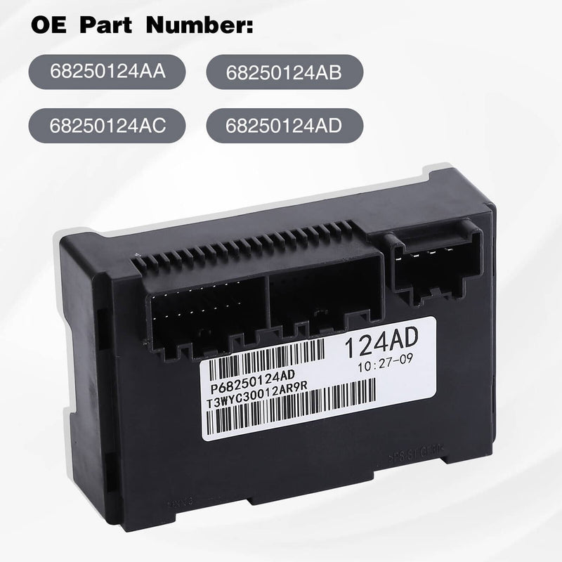 68250124AD Transfer Case Control Module for Dodge Jeep Grand Cherokee 2016-2018