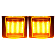 DURAFORCE Sequential Corner Side Marker Lights for Chevy C/K 1500 2500 3500 94-98 Set