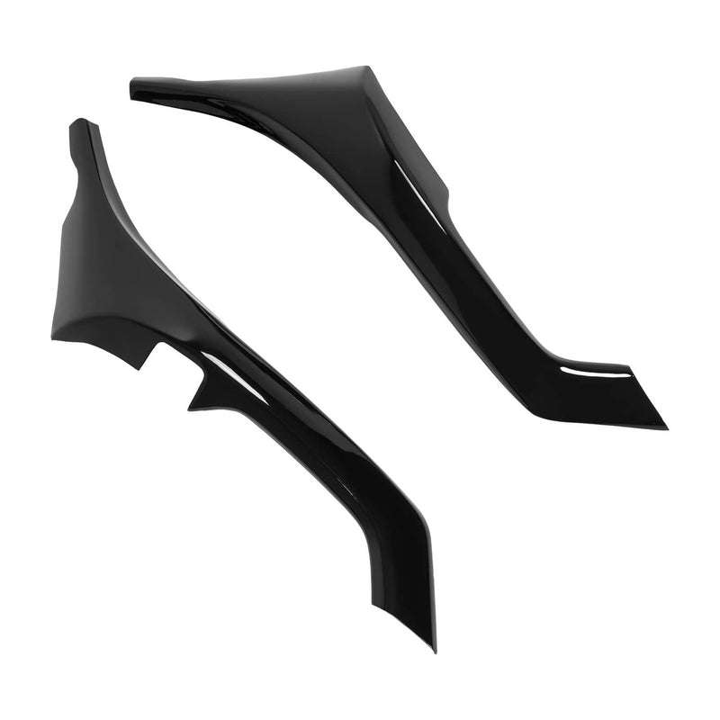 DURAFORCE Interior Door Armrest Cover Trim for Acura TSX 2009-2014 Gloss Black 4Pcs