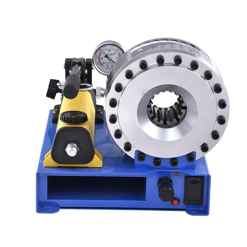 5600KN Hydraulic Hose Crimper Pipe Clamping Machine w/ 8 Dies 10mm-30m