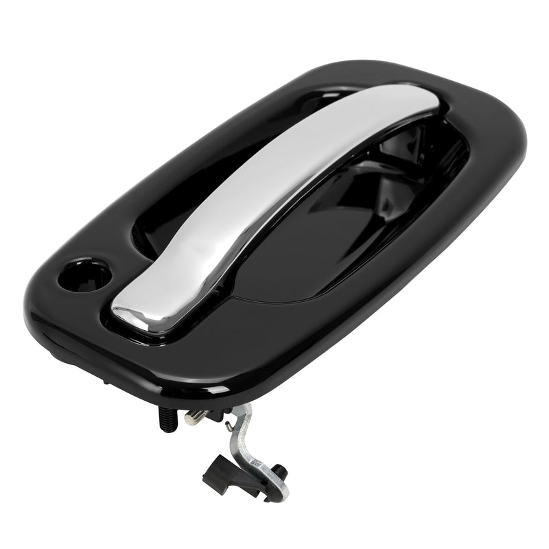 Front Exterior Door Handles Set Left Right Chrome for Silverado Sierra 1999-2006