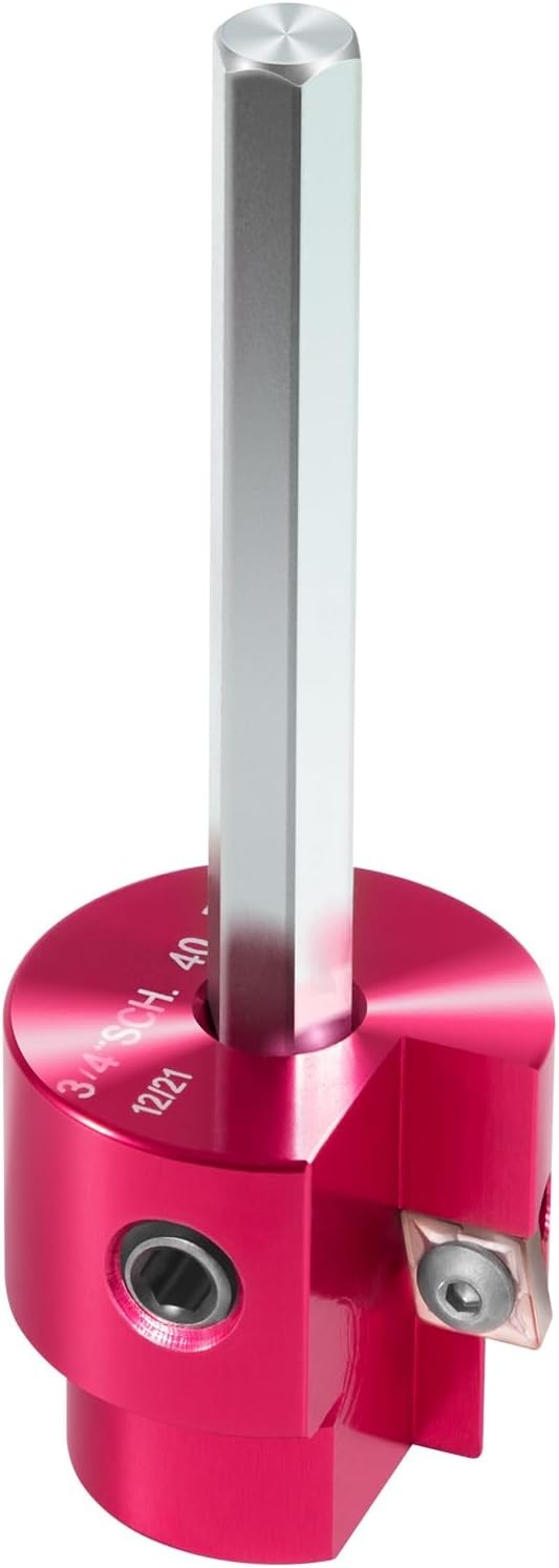 PPR75 PVC Fitting Saver 1/4" Hex Shaft 3/4" Head 0.75 Inch Aluminum