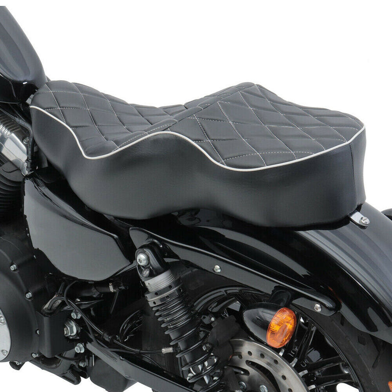 Driver Passenger Two-Up Seat Cushion for Harley Sportster XL 883 1200 48