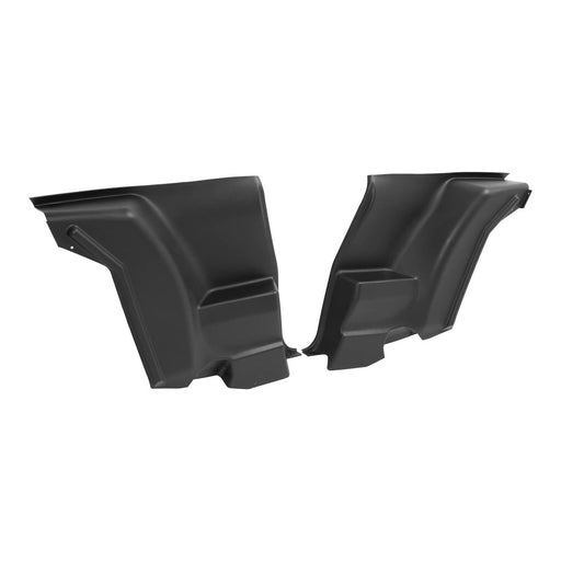 DURAFORCE Rear Armrest Side Panels for 70-81 Camaro Firebird L&R Black