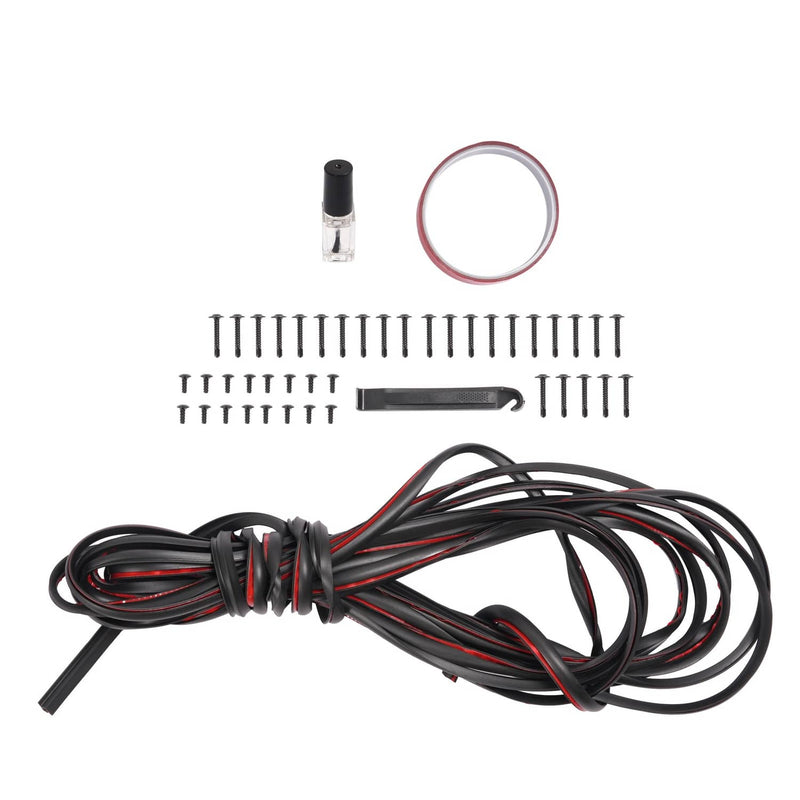 DURAFORCE Fender Flare Kit Plastic Textured for GMC Sierra 1500 2014-2015