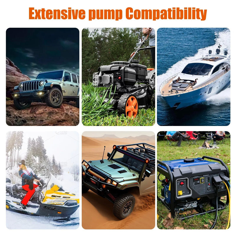 Portable Battery Powered Liquid Transfer Pump 2.4GPM Gasoline Diesel Fuel