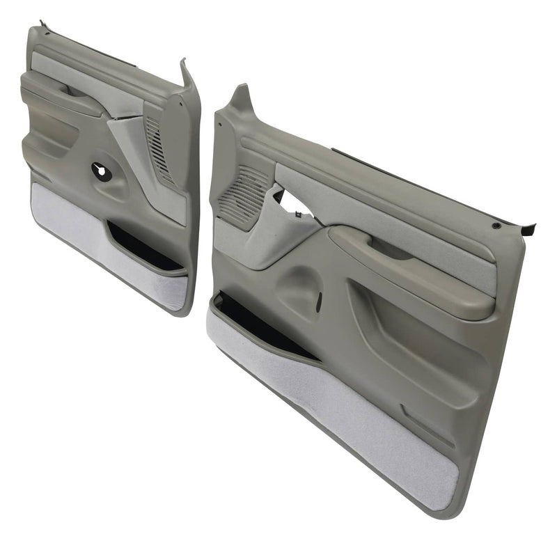 DURAFORCE Inner Door Panels for Ford Bronco 92-96 F-150 F-250 F-350 92-97 Gray LH RH