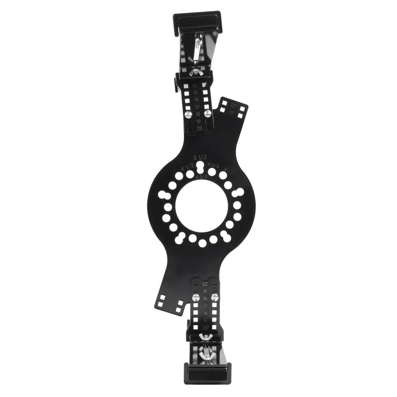 DURAFORCE 5-Lug Pattern Wheel Fitment Simulator for 14-22 Inch Tire Size Mockup