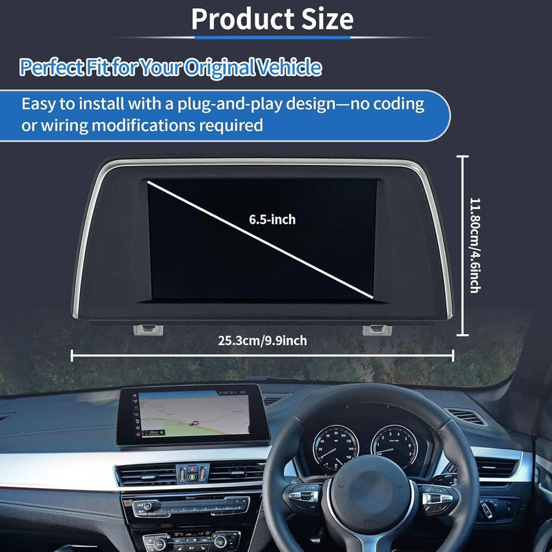 6.5" Information GPS Dash Display Screen for 2016-2018 BMW X1 X2 F48 932212
