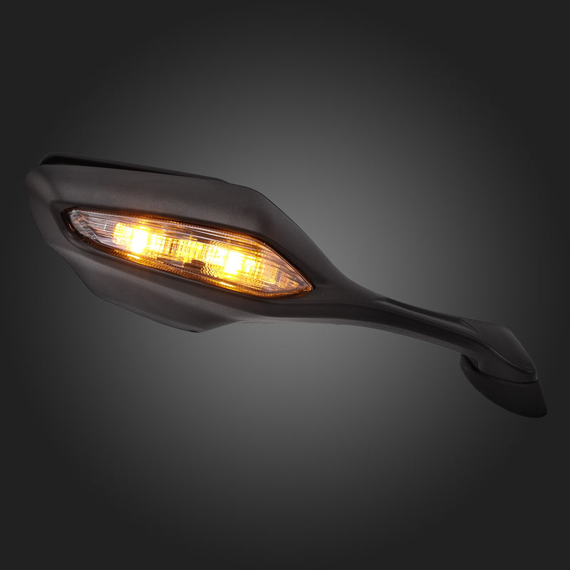 Rearview Wing Mirrors LED Turn Signal for Honda CBR1000RR 2017-2025