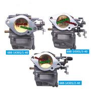 DURAFORCE Outboard Carburetor Sets for Yamaha 2 Stroke 3 Cylinder 75HP 85HP Engine