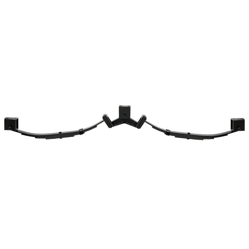 Tandem Trailer Axle Suspension Kit U-bolt Hanger 4 Leaf Springs Equalizer