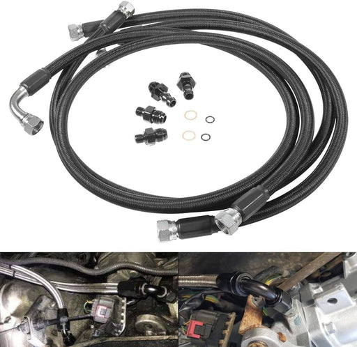 DURAFORCE 48RE Transmission Cooler Hose Line Fittings for Dodge Ram 5.9L 2500 3500