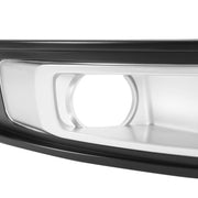 DURAFORCE DA8Z-17E810-BA Fog Light Bezel Cover Trim for Ford Flex 2013-2019 Silver Right