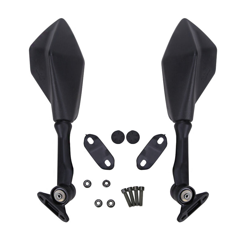Rearview Side Mirrors Left Right for Kawasaki Ninja ZX6R 636 2011-2017 Pair
