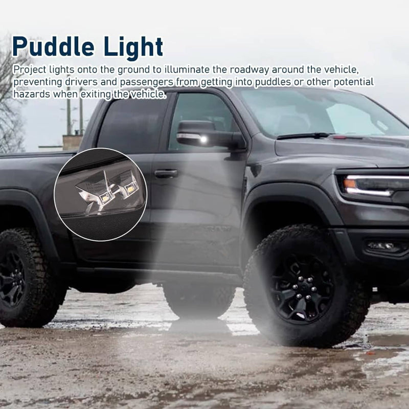 68276500AH Heated Mirror Power Fold Signal Right for 19-24 Ram 1500
