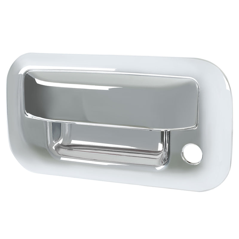 Chrome Outside Tailgate Handle Cover Overlay for Ford F-150 F150 4 Door 2004-14