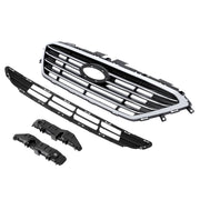 DURAFORCE Front Upper Lower Grille Bumper Bracket for Hyundai Sonata 2015-2017 4 Pieces