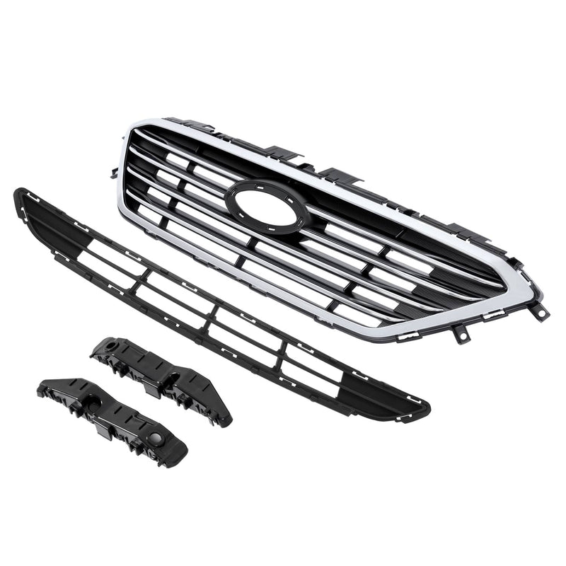 DURAFORCE Front Upper Lower Grille Bumper Bracket for Hyundai Sonata 2015-2017 4 Pieces