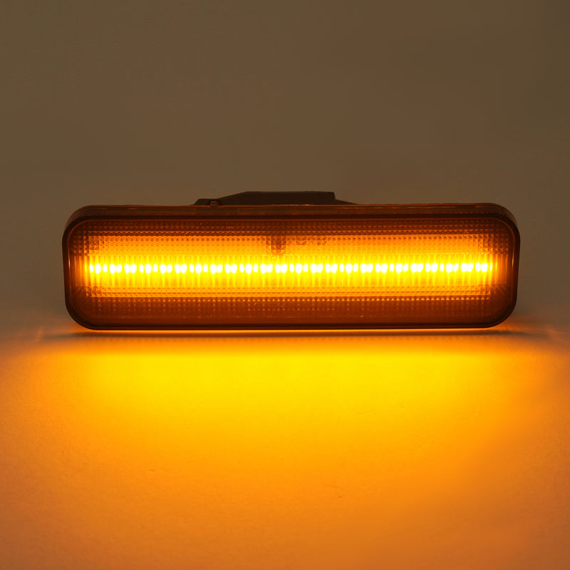 Smoke LED Front & Rear Side Marker Lights for El Camino & Caballero 1978-1987 4x