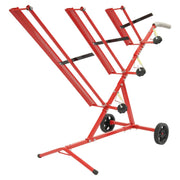DURAFORCE Mobile Multi-Roll Masking Paper Machine Dispenser Holds 3 Rolls