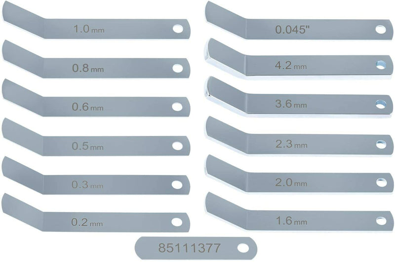 Feeler Gauge Jake Brake Tool Set 88880053 88880052 85111377 for Volvo Mack 14PCS