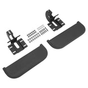 DURAFORCE Steel Side Hood Steps Running Board Nerf Bar for Jeep Wrangler JL 2018-2025 2dr