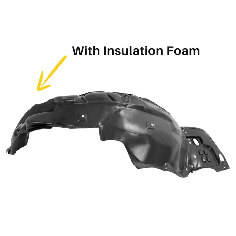 HO1248142 Inner Fender Liner Splash Shield for Honda Civic 2012-2015 Front Left