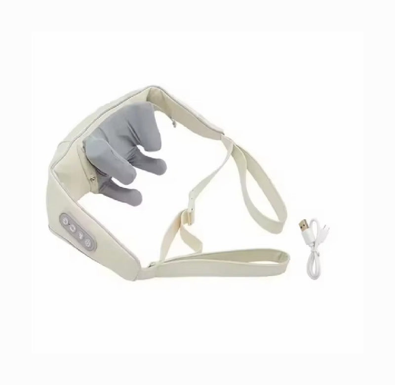 Cordless Neck Massager Heat 6D Shiatsu for Neck Shoulder Deep Tissue Back